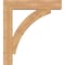 Ekena Millwork Thorton Block Smooth Bracket w/ Offset Brace, Western Red Cedar, 7 1/2"W x 36"D x 40"H BKT0806X36X40THR05SWR - alternate 2